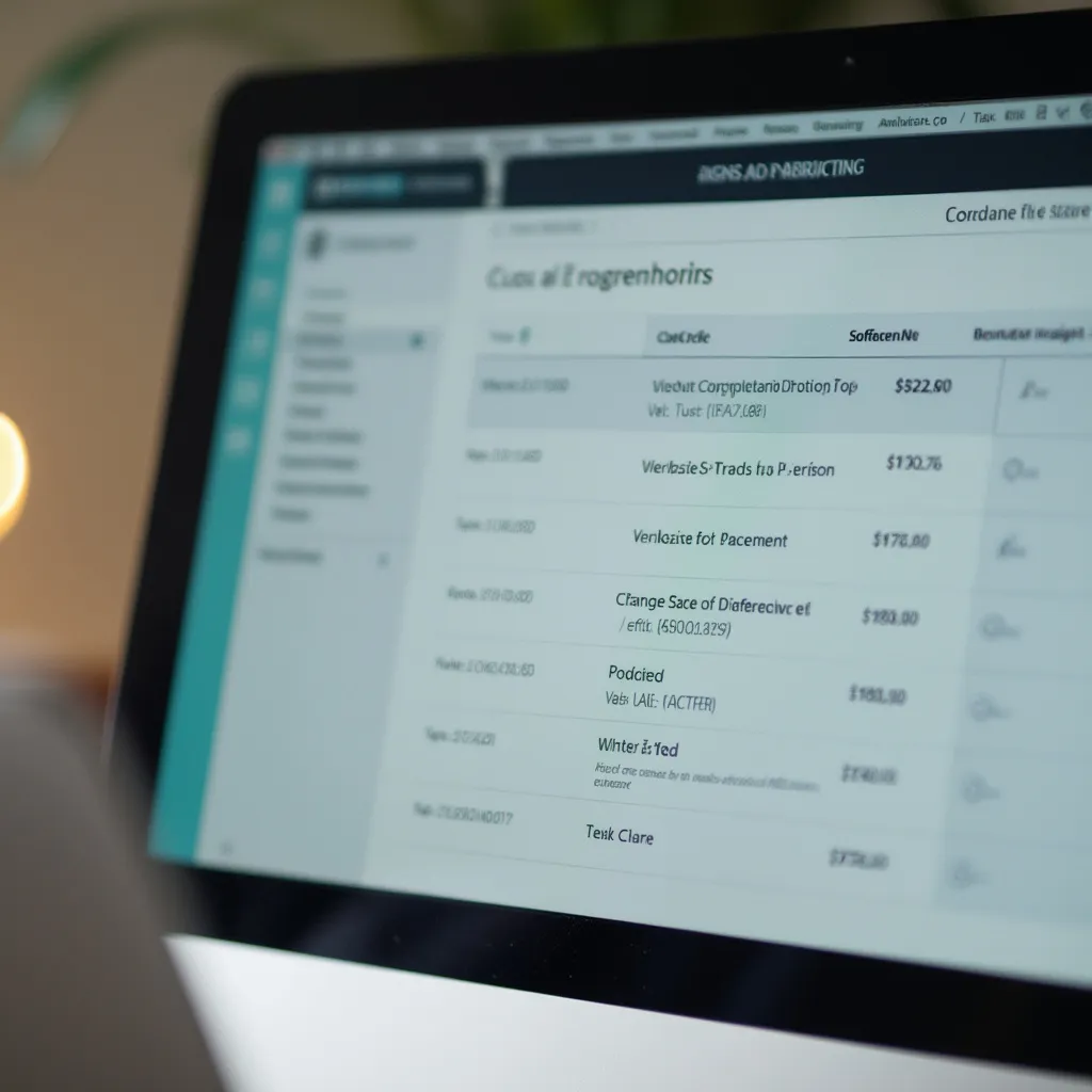 Interface de l'outil TaxCalcFR
